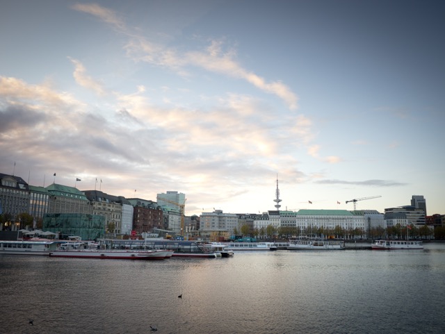 Jungfernstieg an der Alster