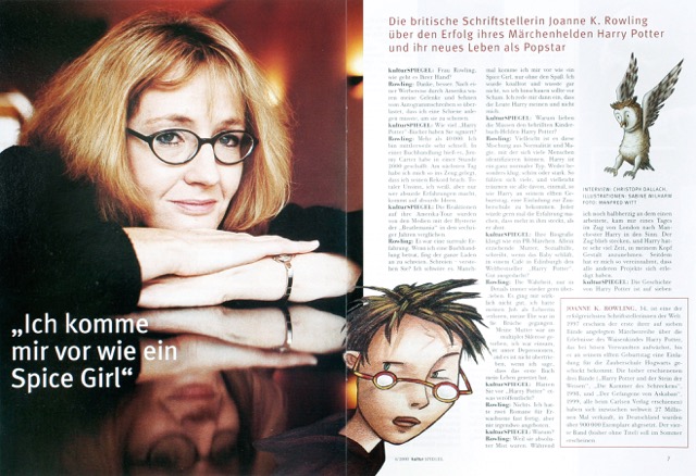 KULTURSPIEGEL - Joanne K. Rowling